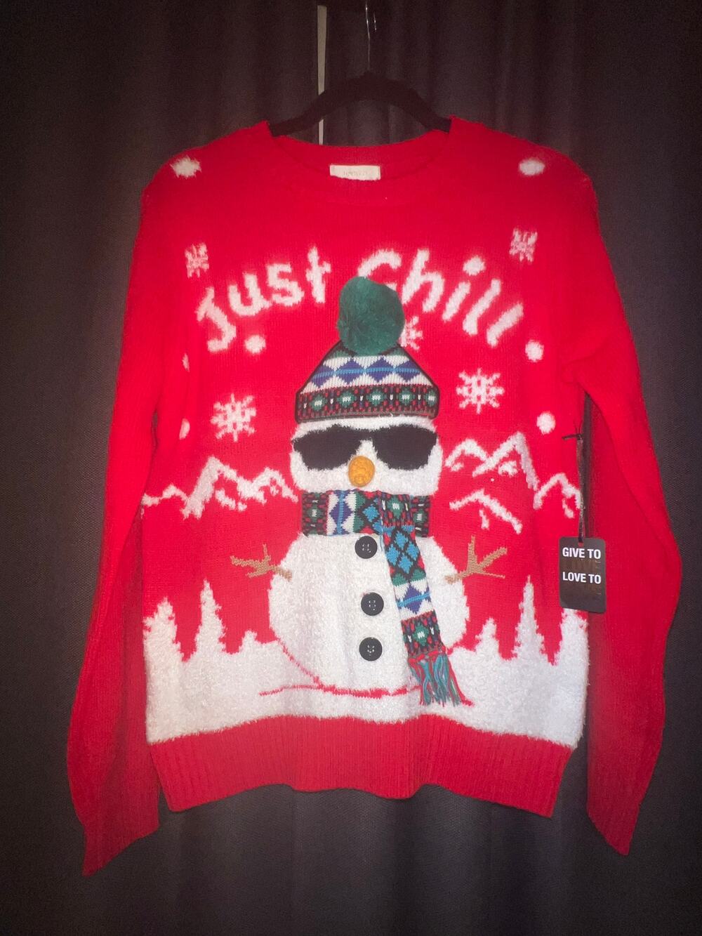 Ugly Christmas Sweater Xmas Size Medium NWT